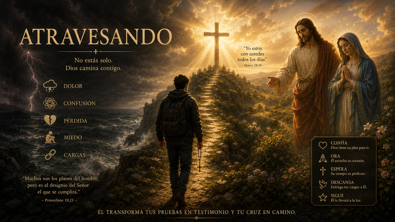 Si estás atravesando · caminos espirituales para los momentos difíciles de la vida