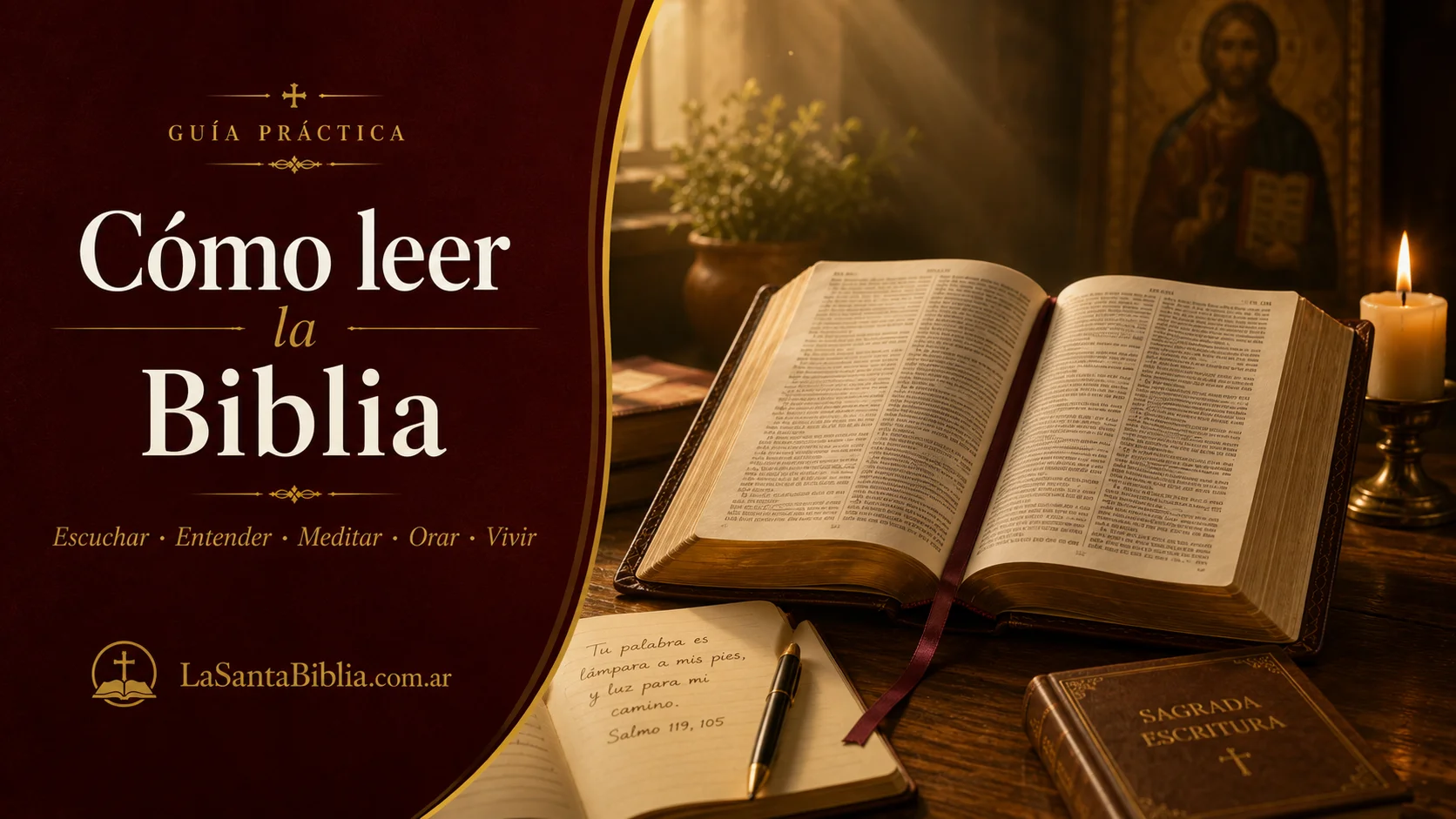 Cómo leer la Biblia · Guía práctica para meditar la Palabra de Dios