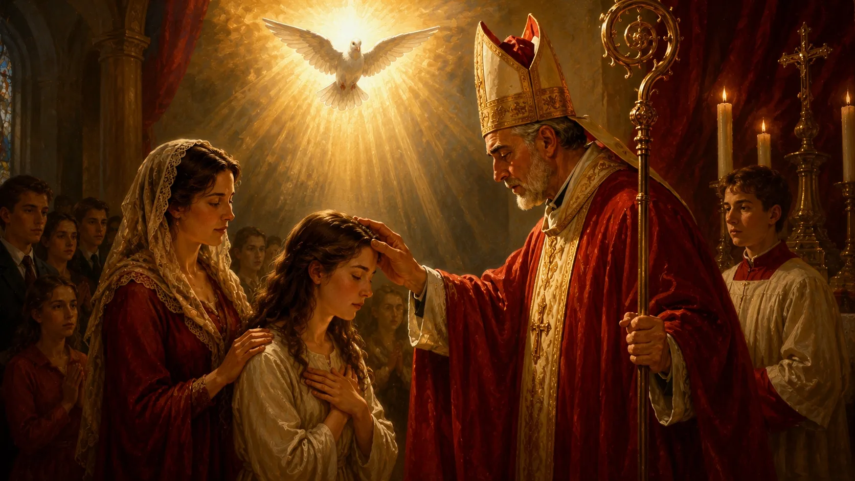 La Confirmación · Sacramento del Espíritu Santo · Pentecostés personal