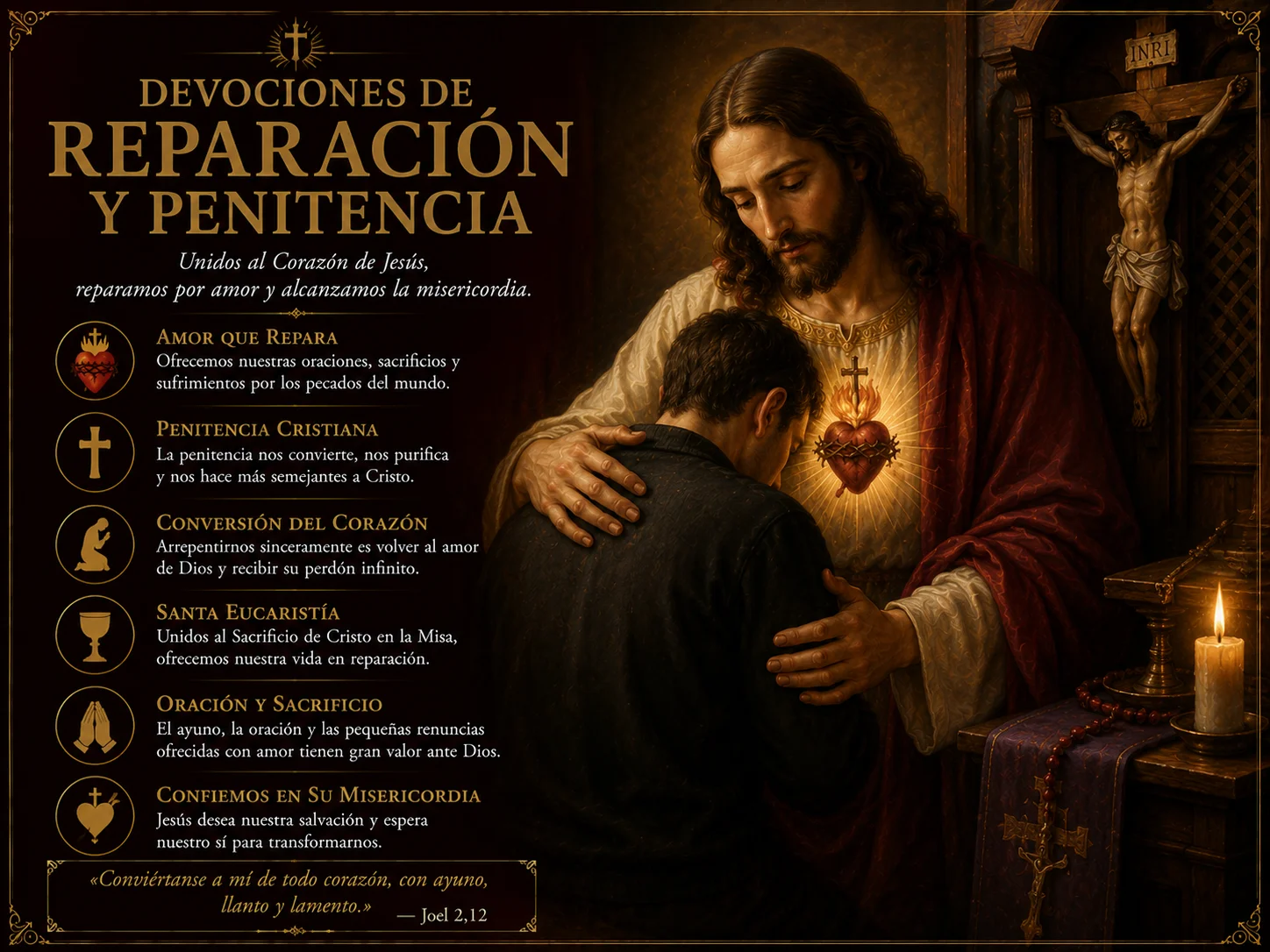 Devoción de Reparación y Penitencia · unirnos a Cristo en su Pasión