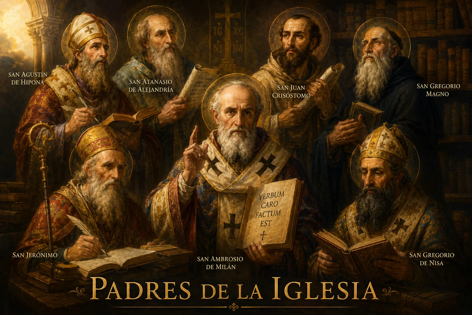 Los Padres de la Iglesia · Testigos de la fe entre los Apóstoles y la Edad Media