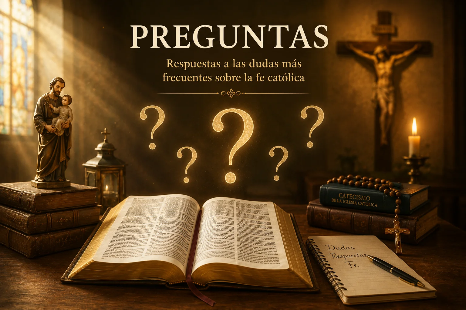 Preguntas frecuentes · Las dudas más comunes con respuesta pastoral