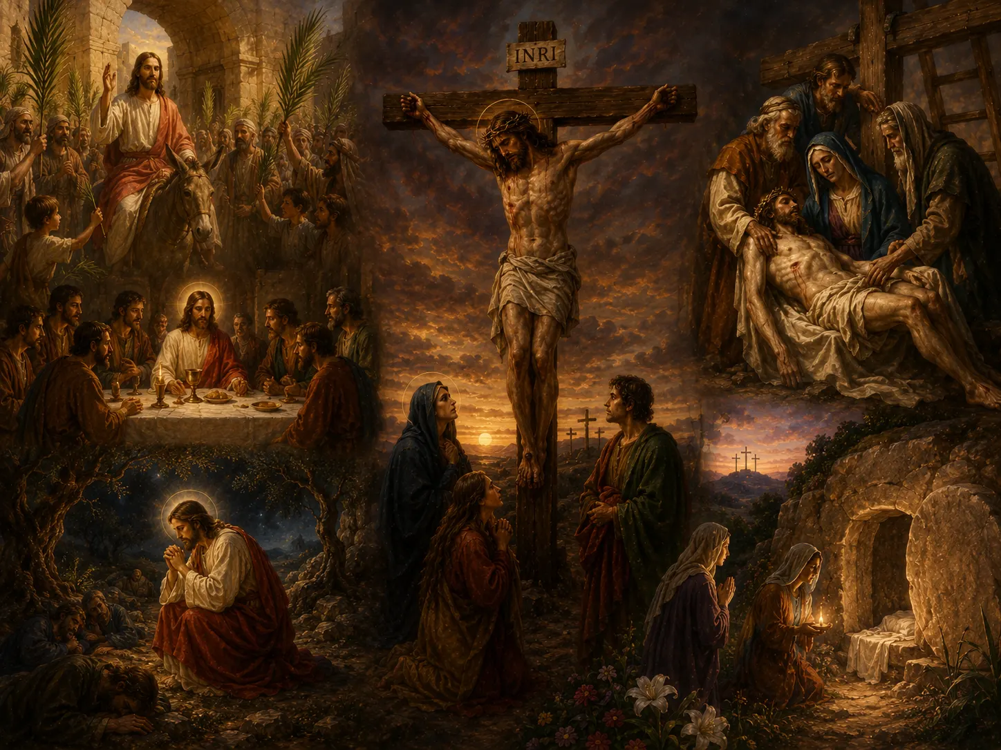 La Semana Santa · Pasión, Muerte y Resurrección del Señor