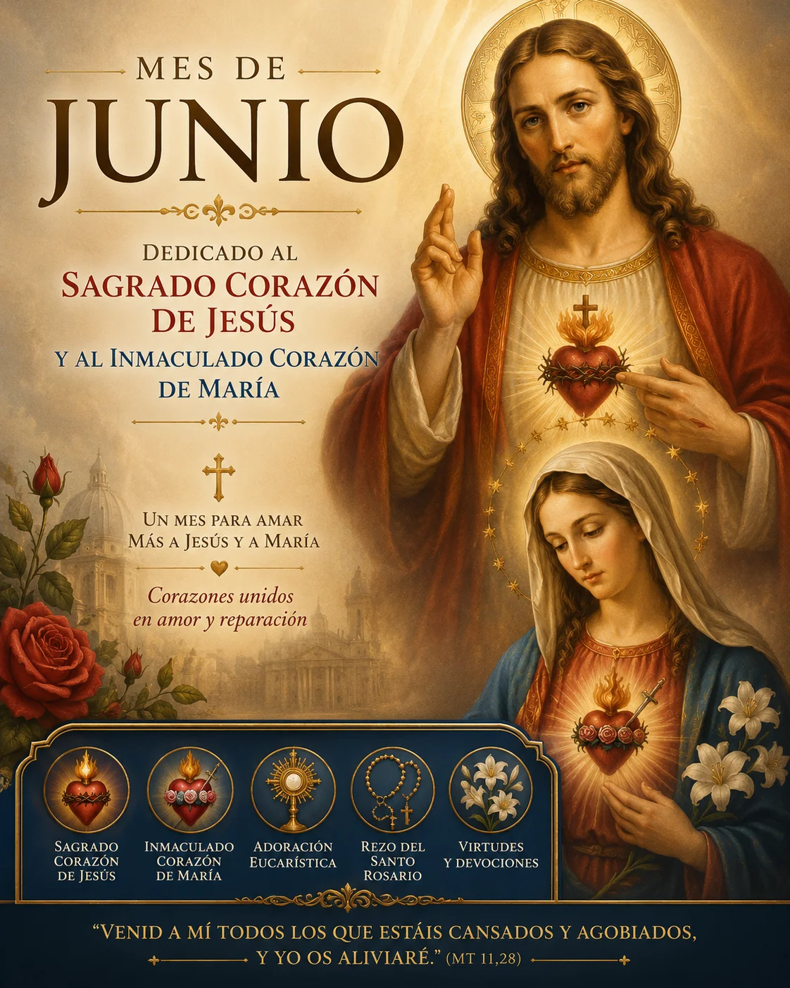 Devoción de junio · Sagrado Corazón de Jesús