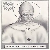 San Félix IV (o III) · Papa nº 54