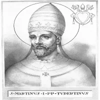 San Martín I · Papa nº 74