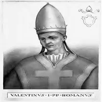 Valentín · Papa nº 100