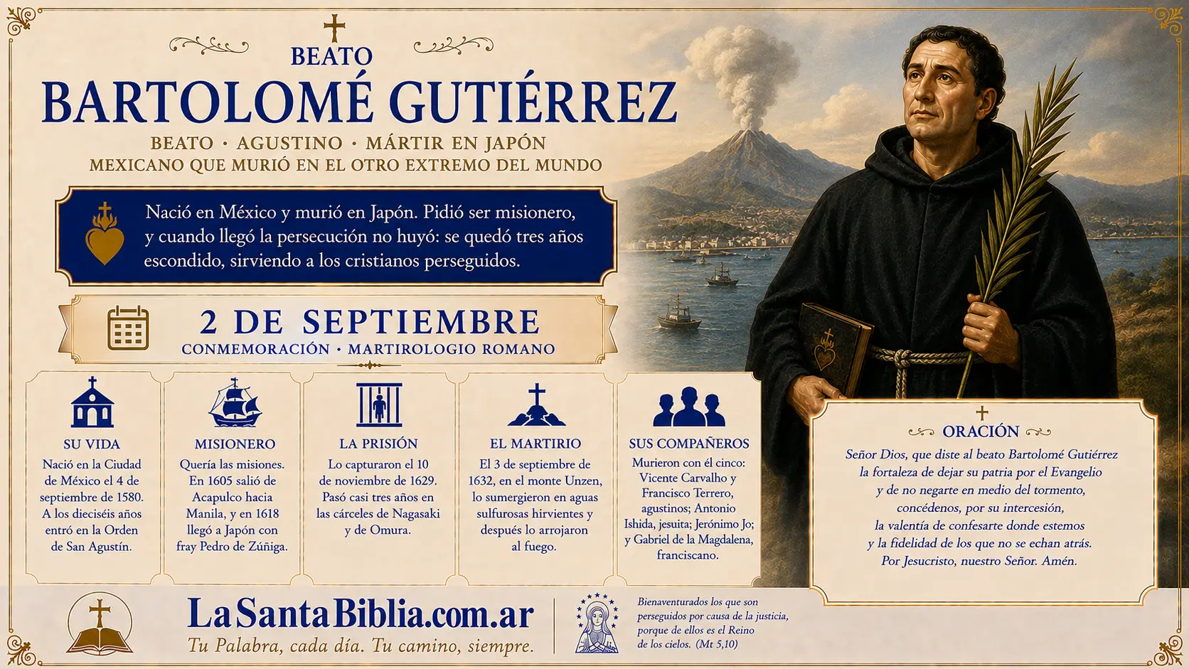 Beato Bartolomé Gutiérrez y Compañeros Mártires