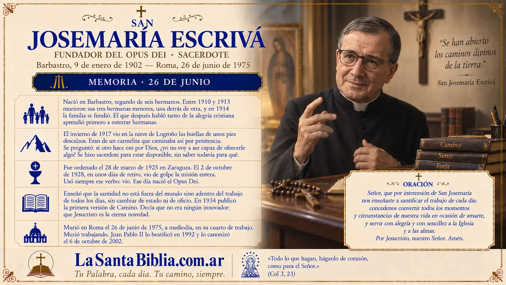 San Josemaría Escrivá de Balaguer