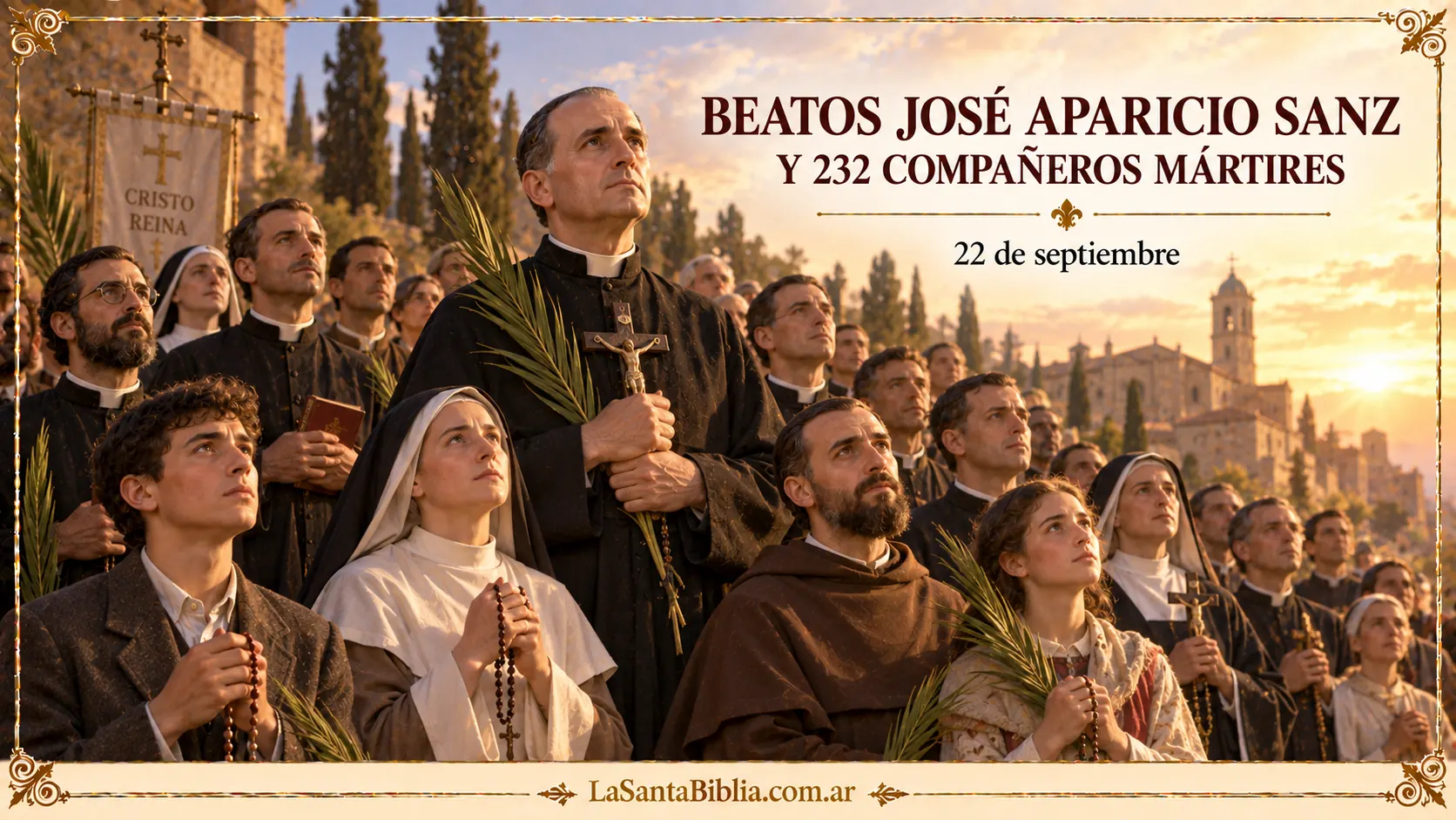 Beatos José Aparicio Sanz y 232 compañeros mártires