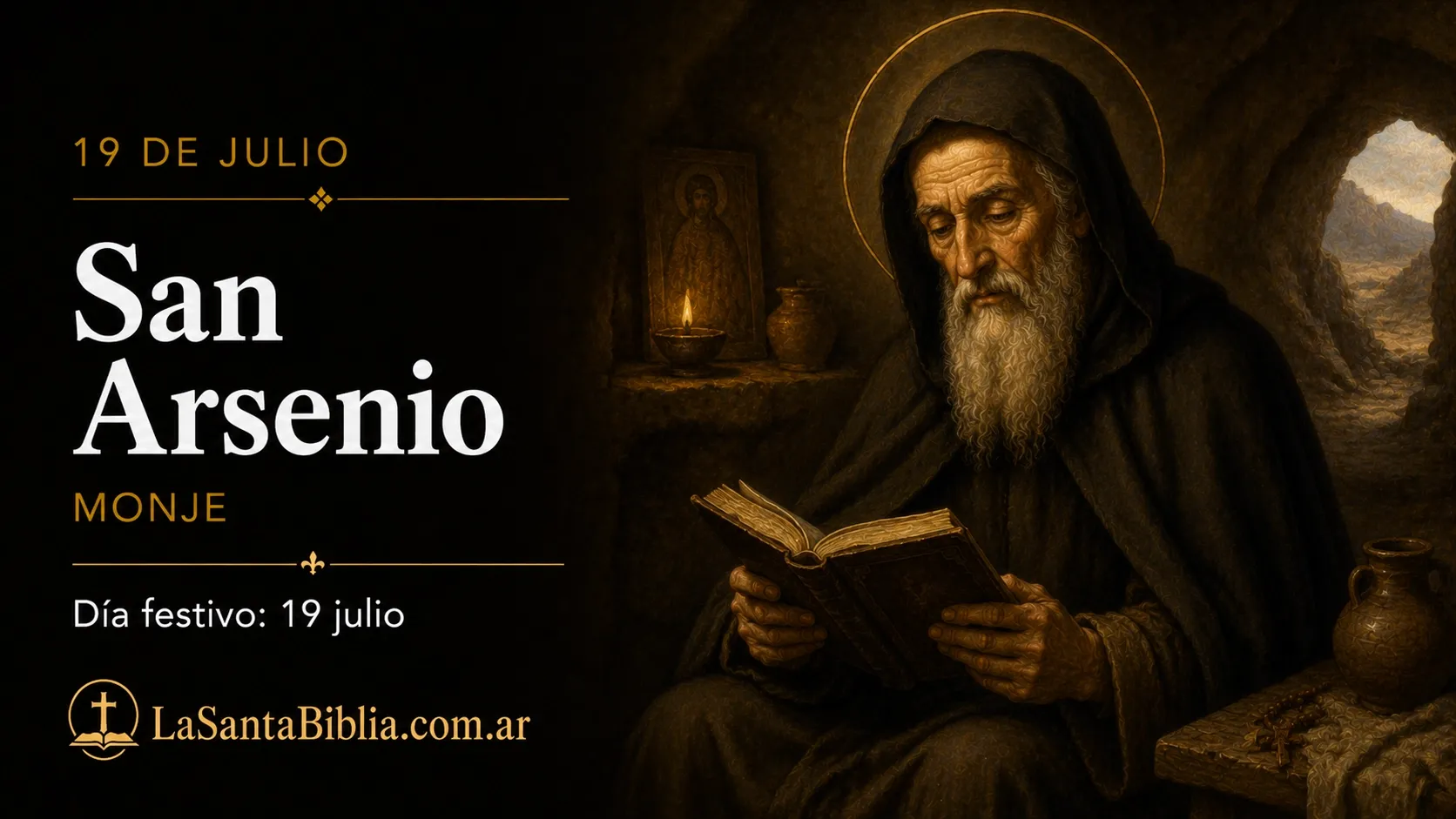 San Arsenio el Grande, anacoreta