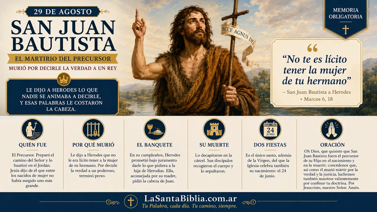 El Martirio de San Juan Bautista