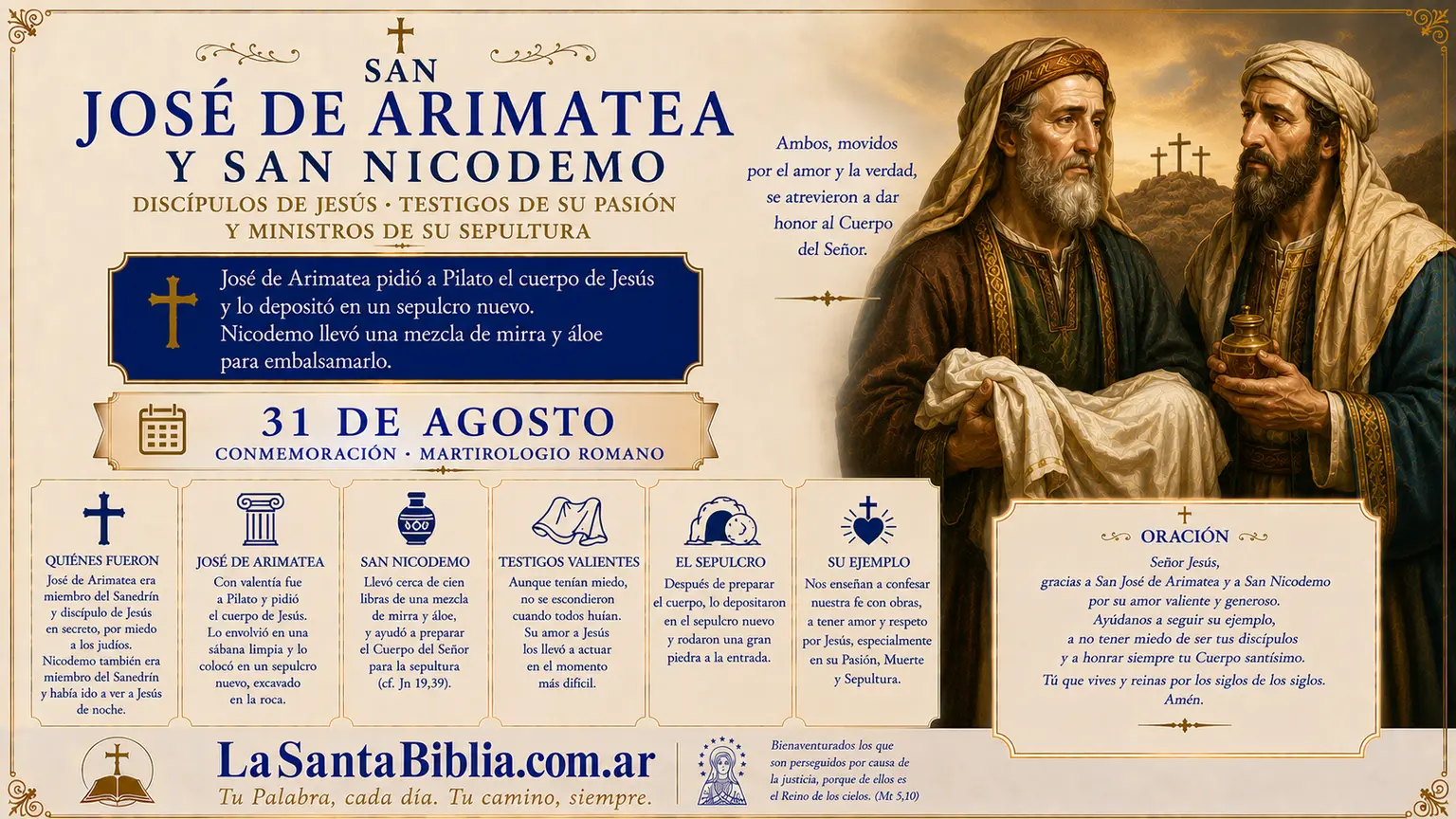 San José de Arimatea y San Nicodemo