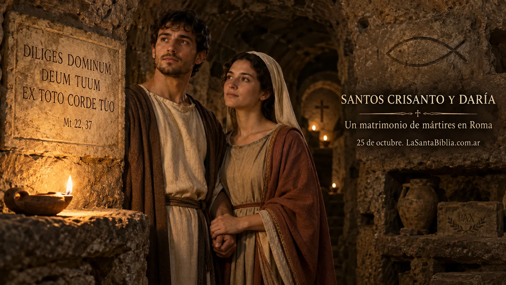 Santos Crisanto y Daría