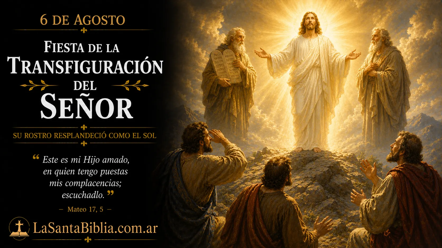 Fiesta de la Transfiguración del Señor